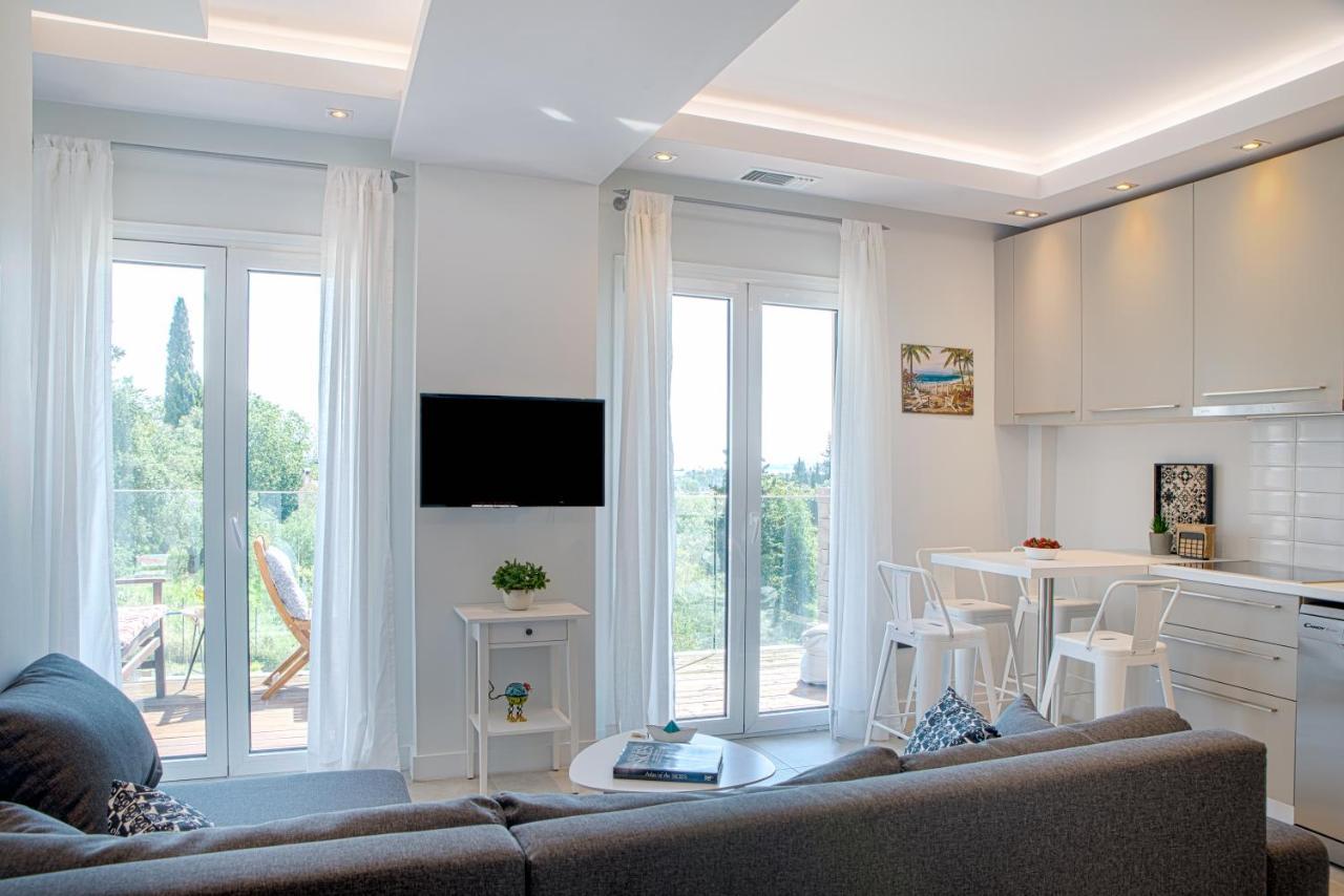 Dimi Brou'S Apartments By Corfuescapes Гувия Екстериор снимка